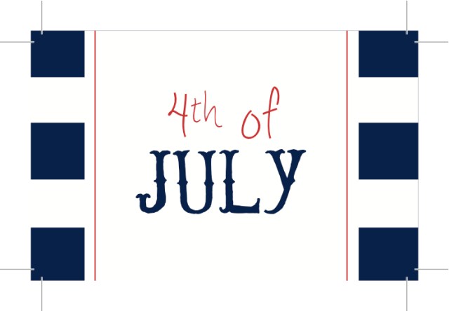 {4th of July} 4th of July Tag - Free Printable