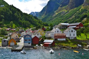 Norwegian fjord. Picture from One Charming Life