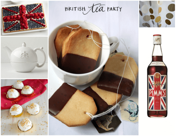 British Tea Party in honor of the Olympics - from One Charming Life