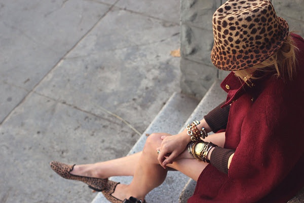 burgundy and leopard from la dolce vita blog burgundy and leopard from la dolce vita blog