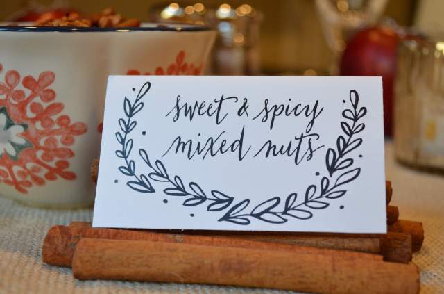 Sweet & Spicy Mixed Nuts - Paleo Dinner Party Appetizer from Primal Beauty Queen