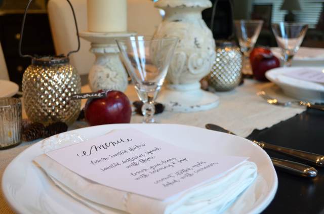 Fall Paleo Dinner Party Inspiration